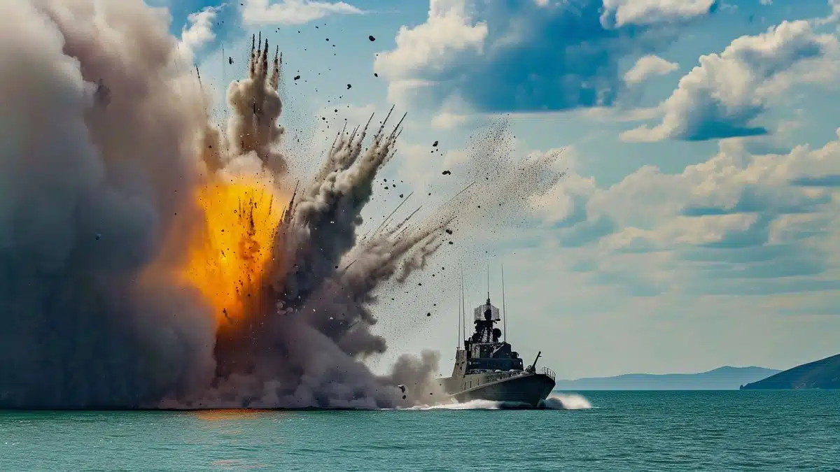 Conflit en Ukraine : Destruction d'un bateau militaire russe par Kiev près de la Crimée