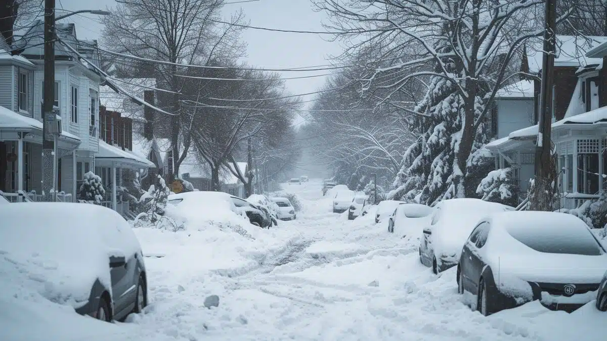 Tempête de neige historique : chaos et paralysie dans l'est du Canada