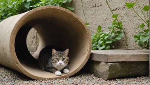 découvrez comment construire un tunnel personnalisé pour divertir votre chat avec nos conseils faciles à suivre et nos idées de bricolage. amusez-vous à créer un espace ludique pour votre compagnon félin !