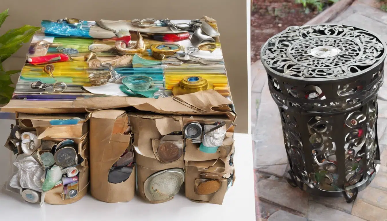 découvrez comment donner une seconde vie à vos déchets grâce à nos astuces de bricolage pour en faire de véritables trésors.