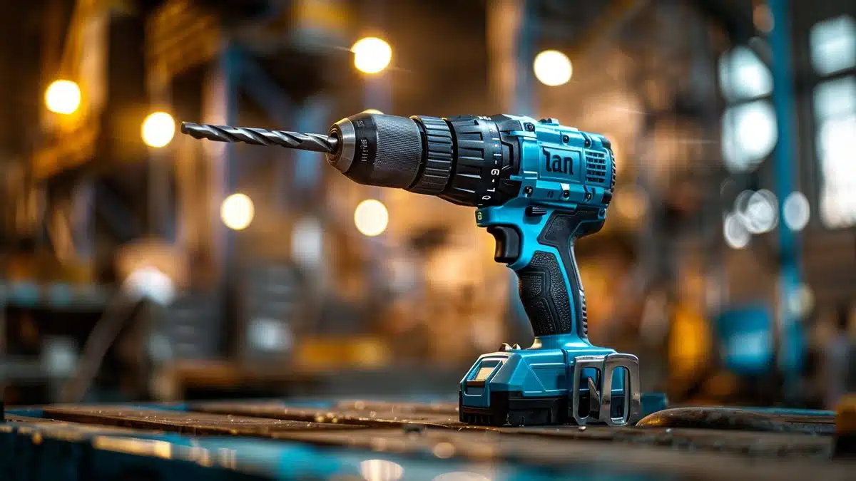 Reliable Makita drill for accurate drilling and assembly tasks.
