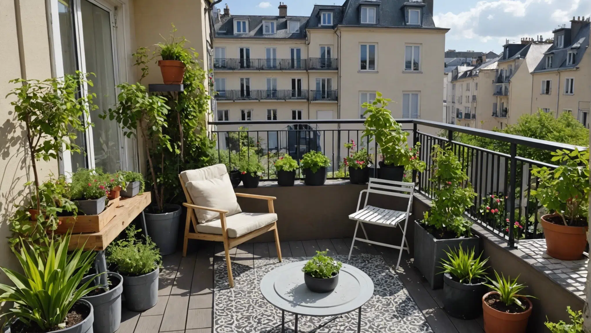 découvrez nos astuces pour transformer votre petit balcon en un paradis de jardinage urbain et profiter de la nature en milieu urbain.