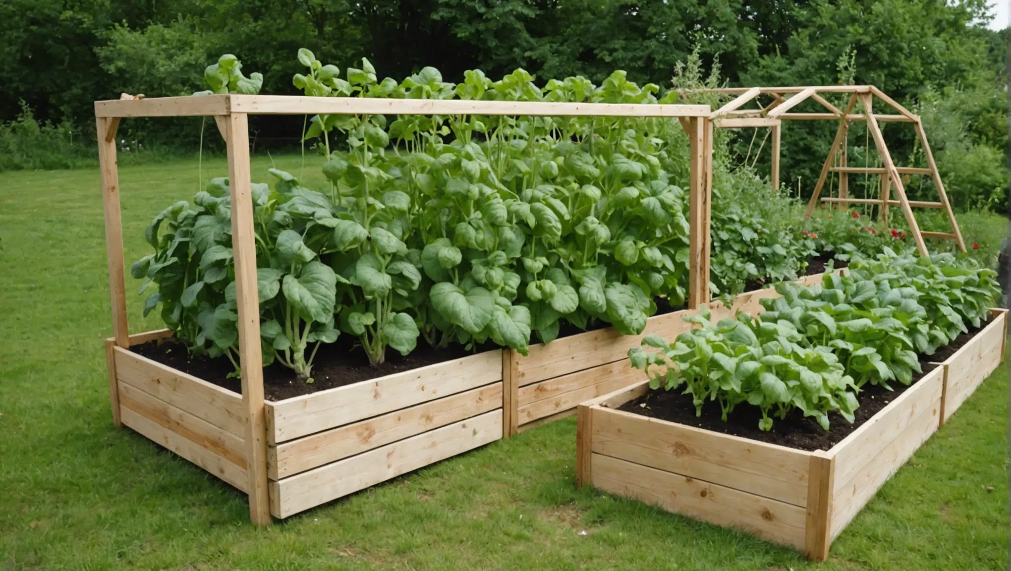 découvrez des idées ingénieuses pour aménager votre jardin potager et cultiver vos propres fruits et légumes de manière astucieuse!