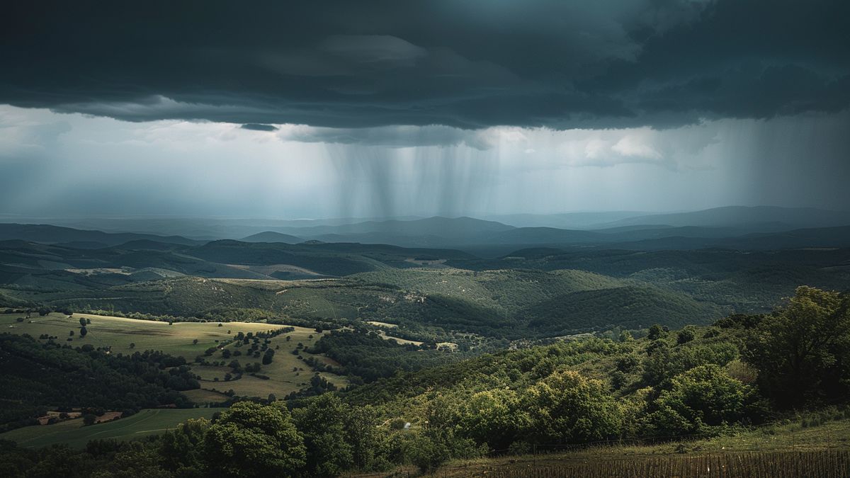 Showers expected in Aveyron, Gard, Aude, Tarn, and Ariège.